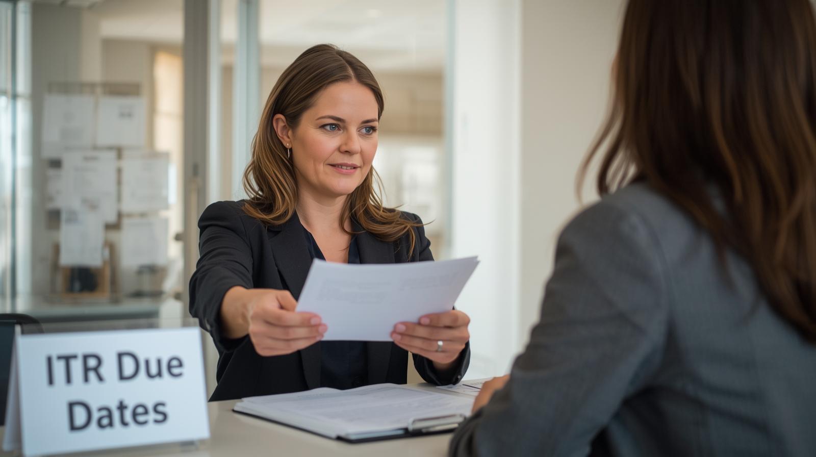ITR Due Dates